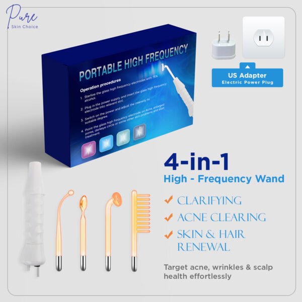 high frequency wand with US plug