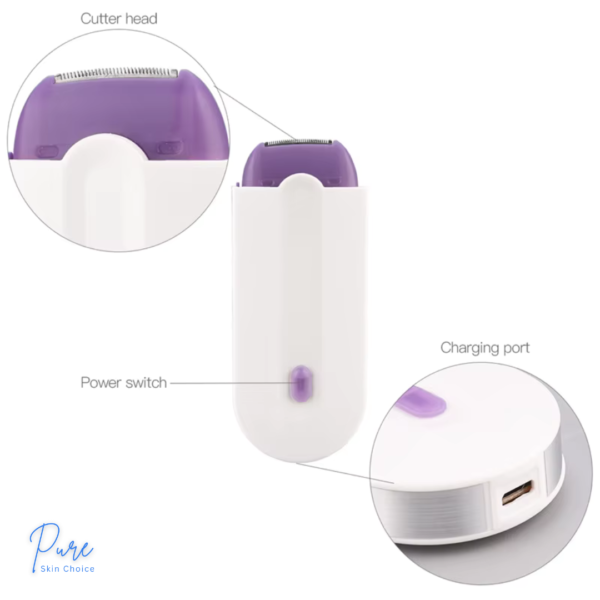 chargeable hair remover electric machine