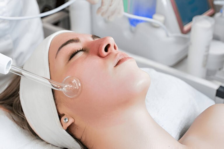 high frequency wand treatment at Pure Skin Choice